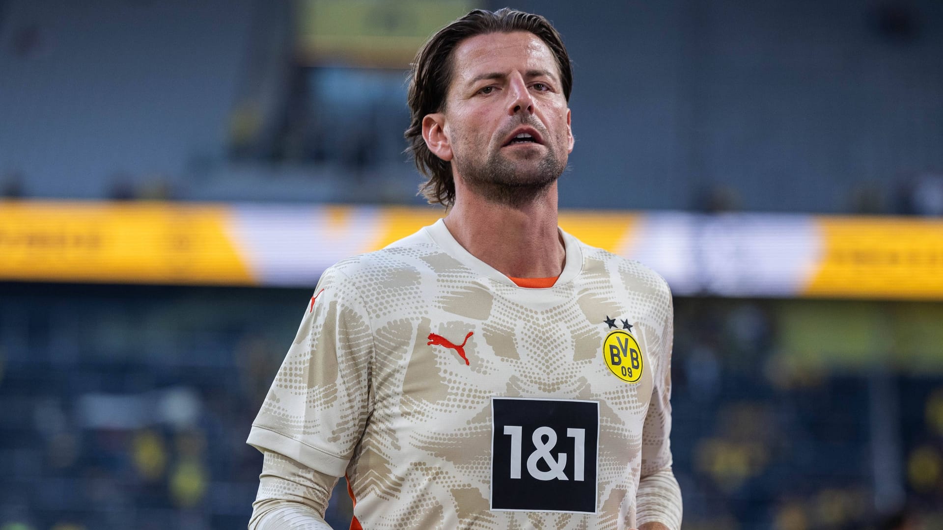 Noch immer in Form: Roman Weidenfeller beim Abschiedsspiel für Jakub Blaszczykowski und Lukasz Piszczek in Dortmund.