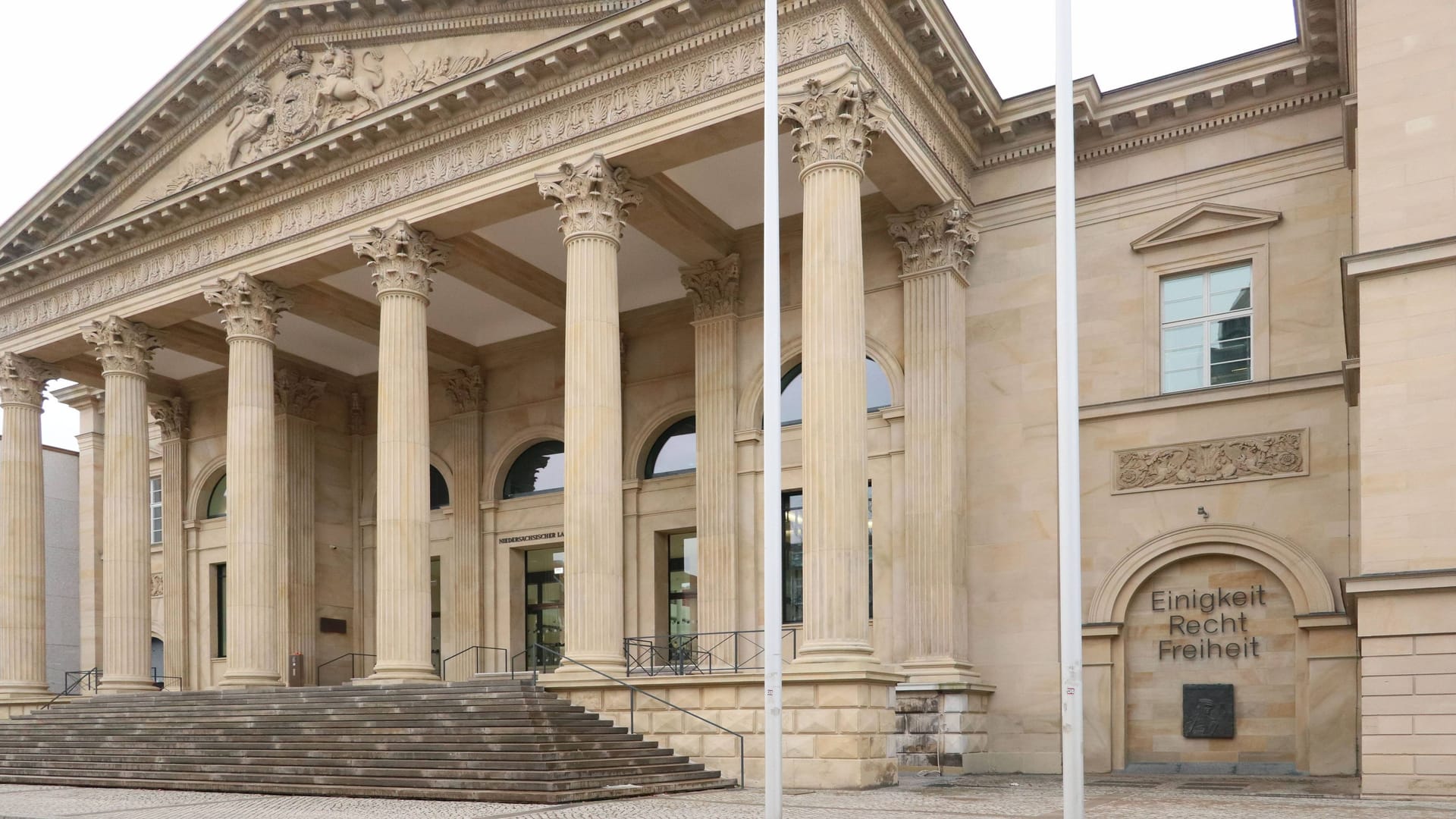 Das Leineschloss in Hannover (Archivbild): Dort ist der Niedersächsische Landtag beheimatet.