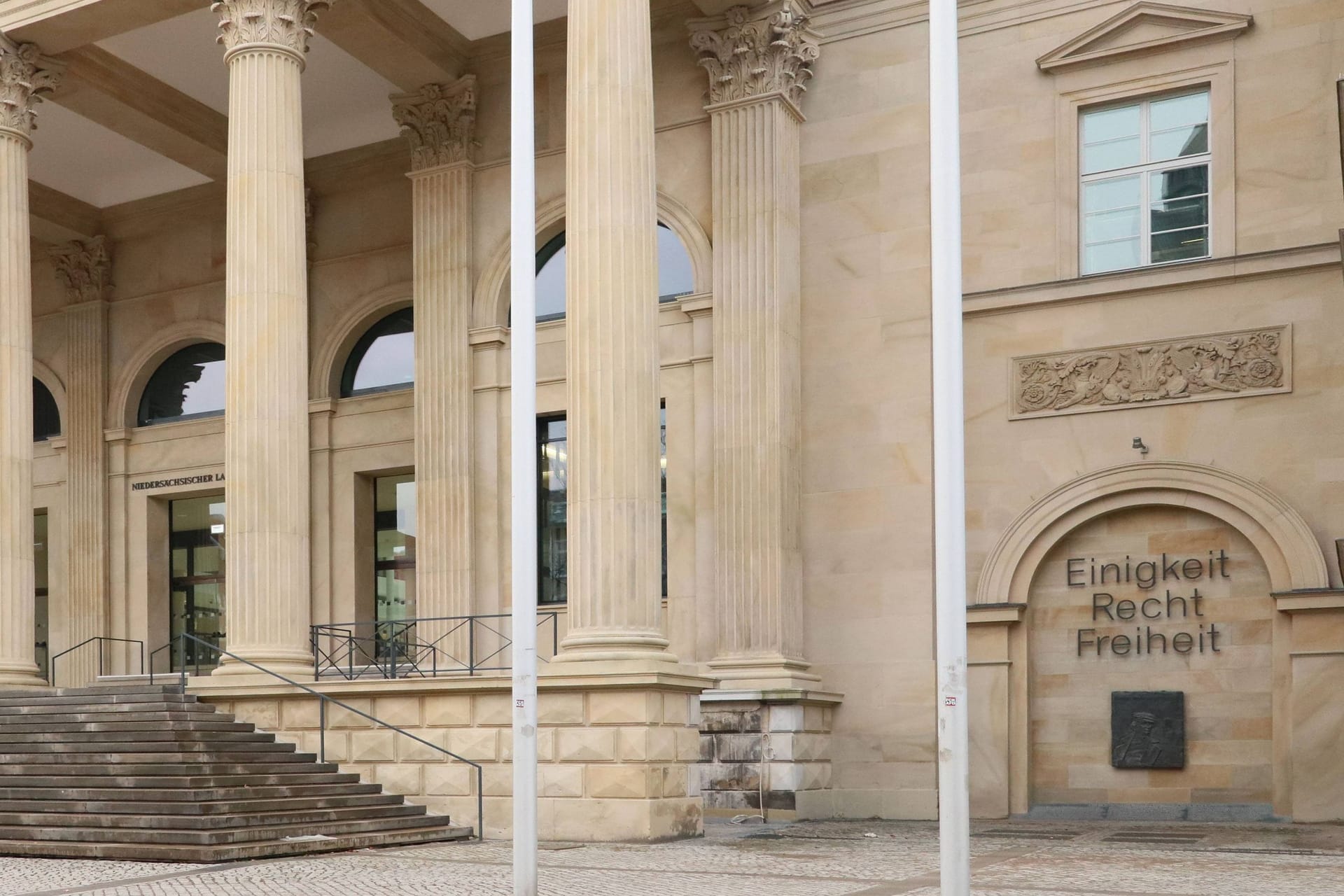 Das Leineschloss in Hannover (Archivbild): Dort ist der Niedersächsische Landtag beheimatet.