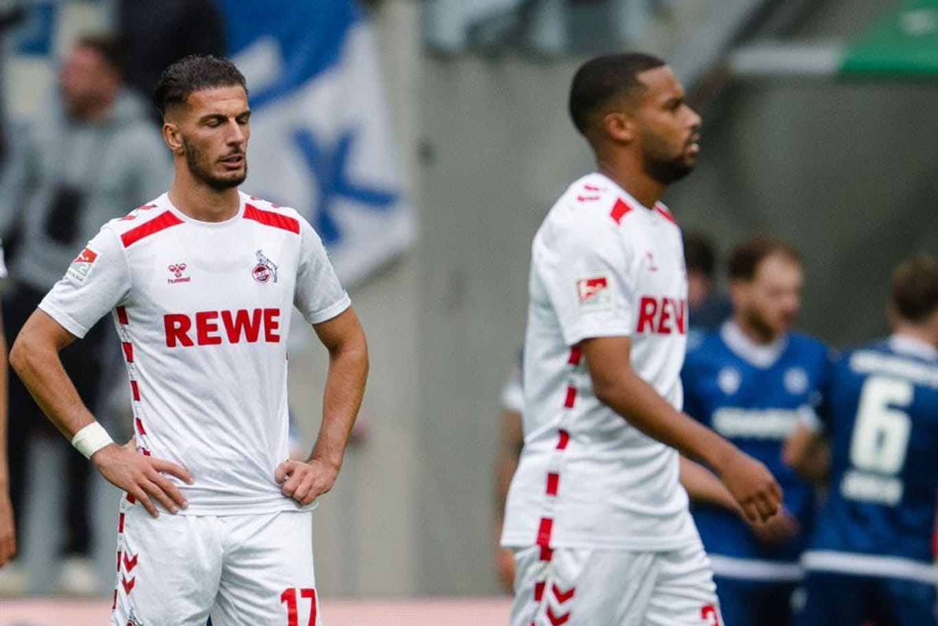 Enttäuschung in Köln: Die Kölner lieferten sich einen torreichen Schlagabtausch mit dem KSC.