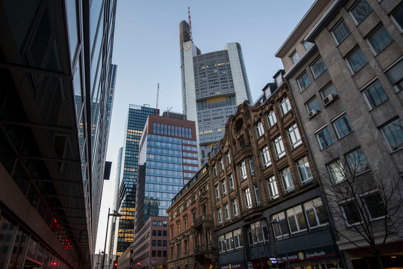 Commerzbank-Zentrale in Frankfurt am Main: Der Turm prägt die City-Skyline.