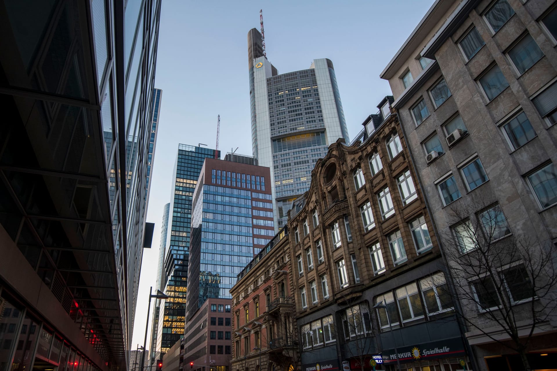 Commerzbank-Zentrale in Frankfurt am Main: Der Turm prägt die City-Skyline.