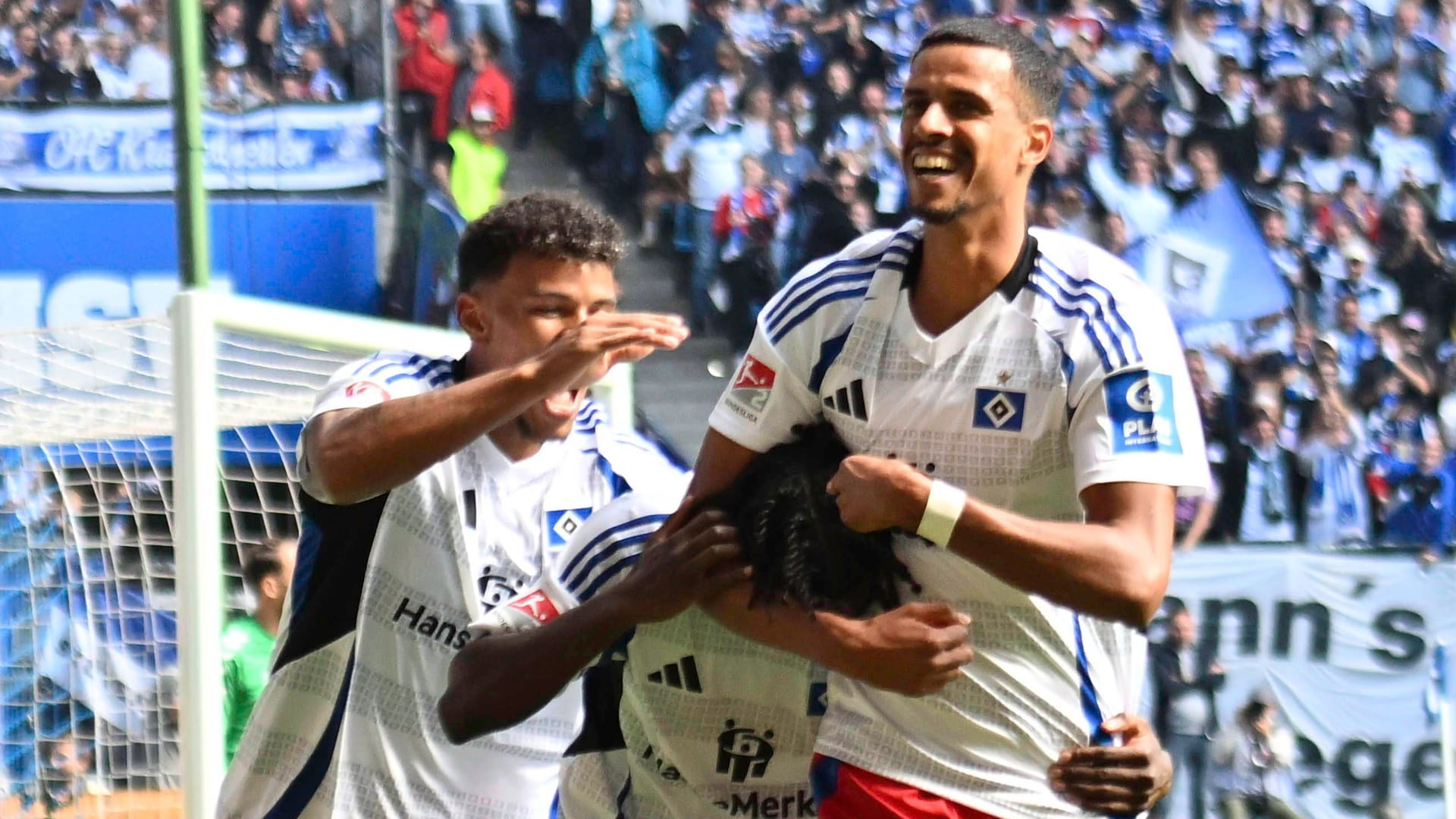 Robert Glatzel (l.) und Ransford Königsdörffer: Beide haben für den HSV getroffen.