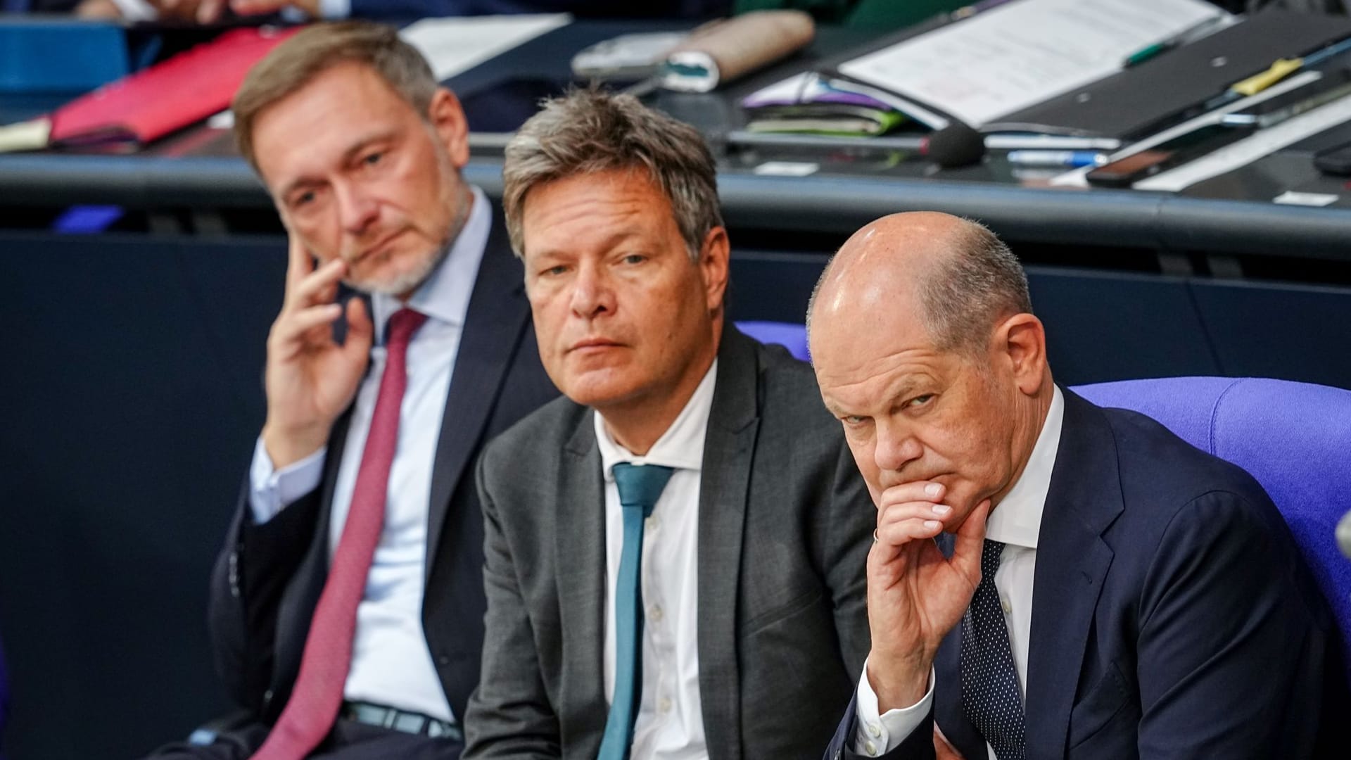 Scholz, Lindner und Habeck