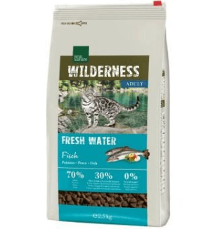 Betroffener Artikel: Katzen-Trockenfutter Real Nature Wilderness Fresh Water Fish von Fressnapf.