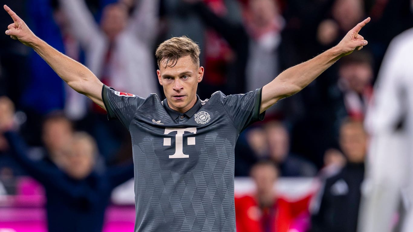 Joshua Kimmich: Die Bayern erspielten sich nach 90 Minuten ein 1:1 gegen Leverkusen.