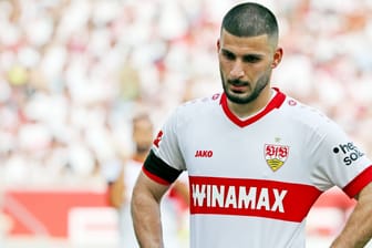 Deniz Undav mit Winamax auf der Brust: Der VfB Stuttgart bekommt zur kommenden Saison einen neuen Hauptsponsor.