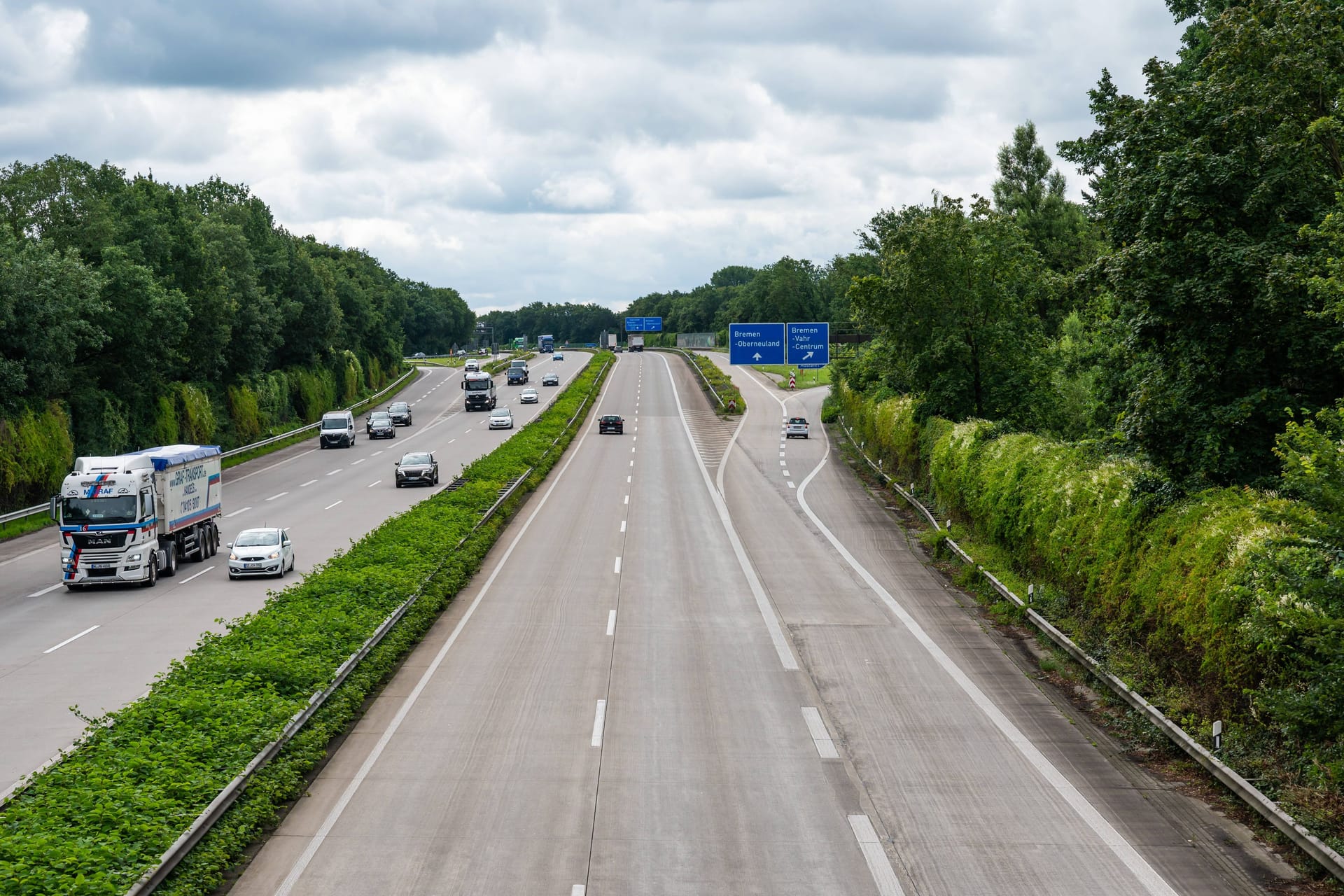 Die A27 in Niedersachsen (Symbolfoto): Sanierungsarbeiten stehen an.