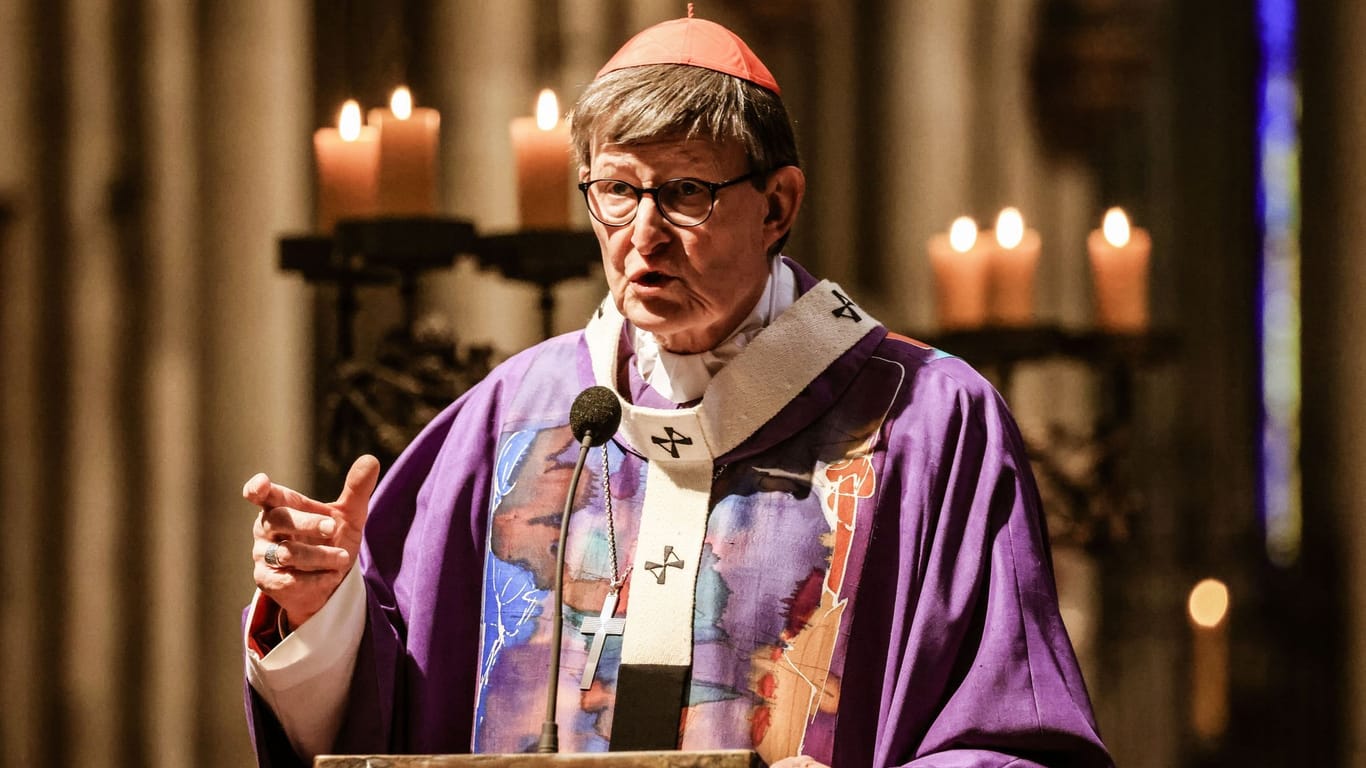 Kölner Dom: Rainer Maria Woelki, Kardinal von Köln, predigt.