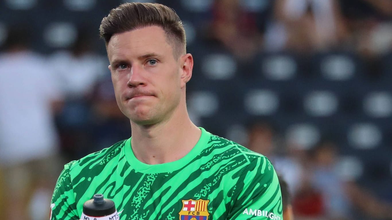 Marc-André ter Stegen: Er hat sich wohl schwer am Knie verletzt.