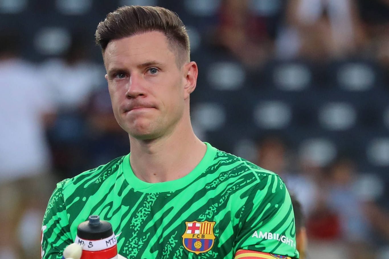 Marc-André ter Stegen: Er hat sich wohl schwer am Knie verletzt.