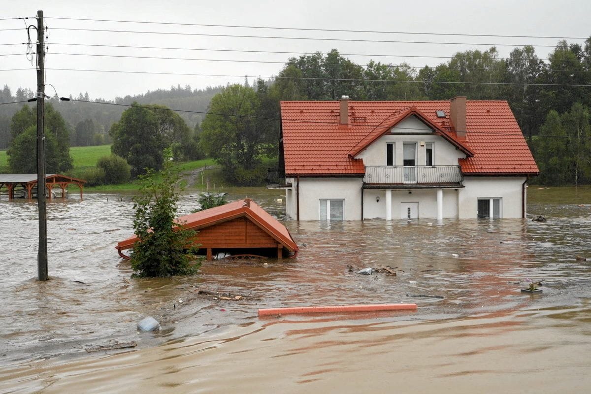 Hochwasser im östlichen Mitteleuropa: In Polen ist die Lage besonders schlimm.