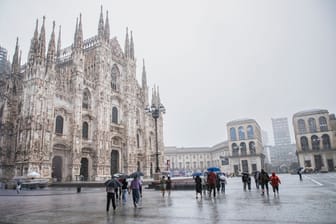 Unwetter in Mailand