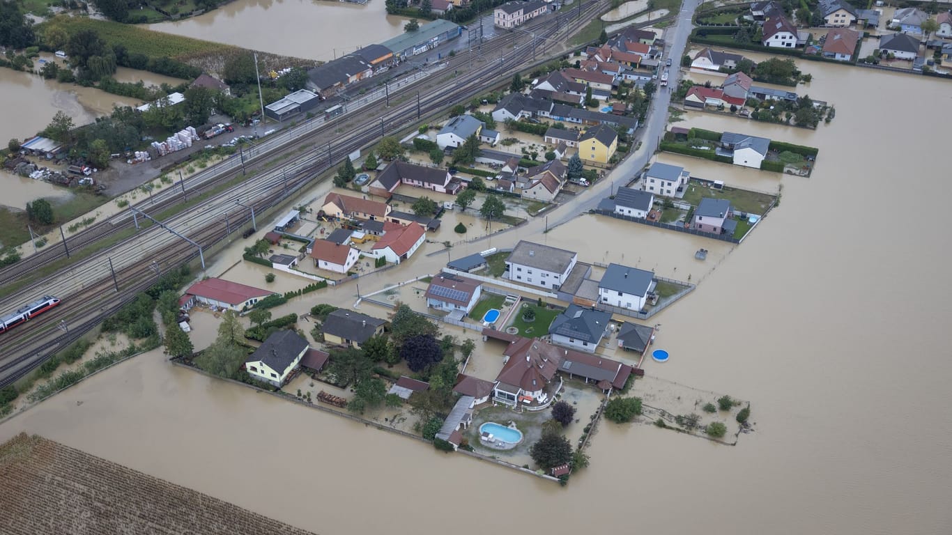 Hochwasser in Österreich