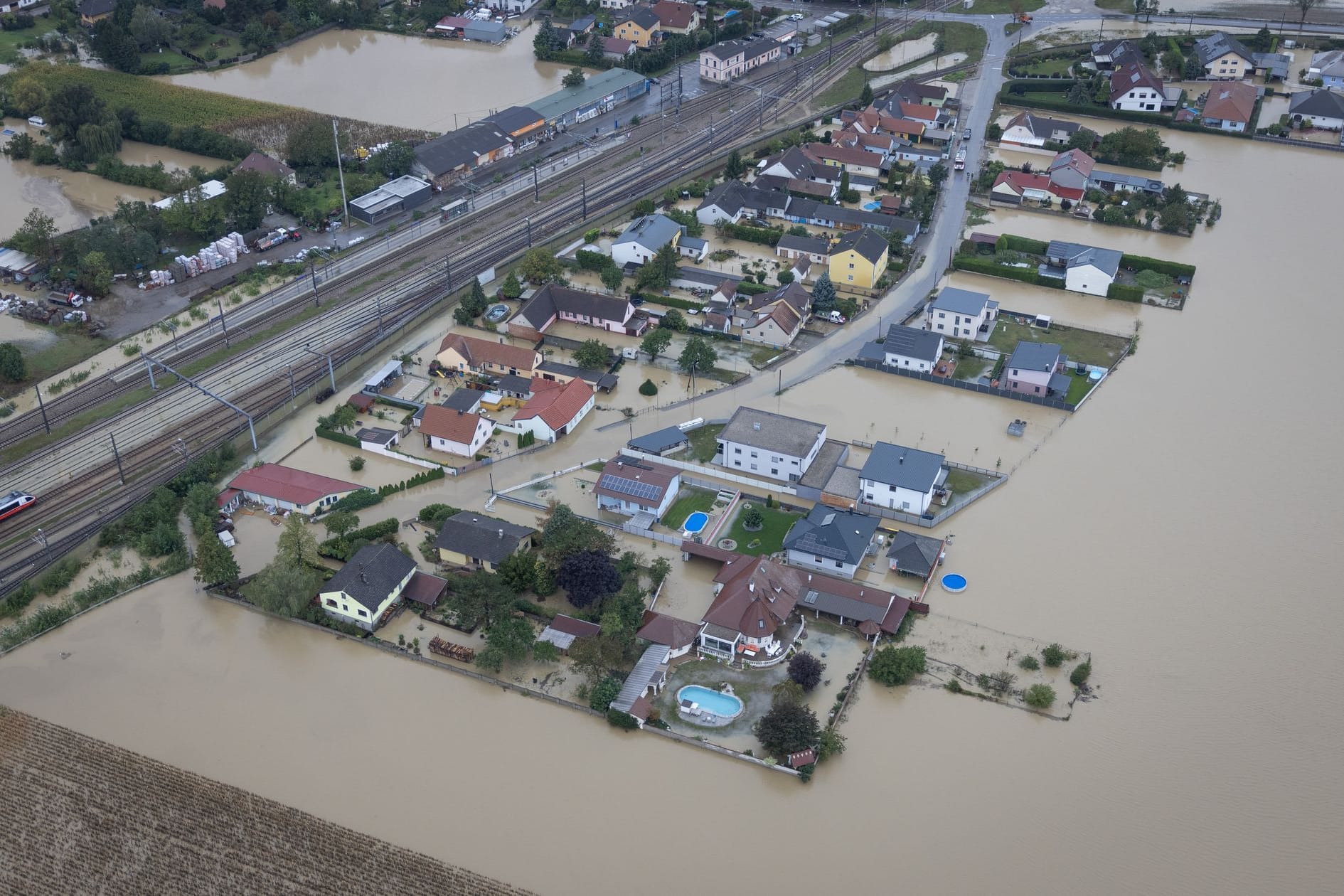 Hochwasser in Österreich