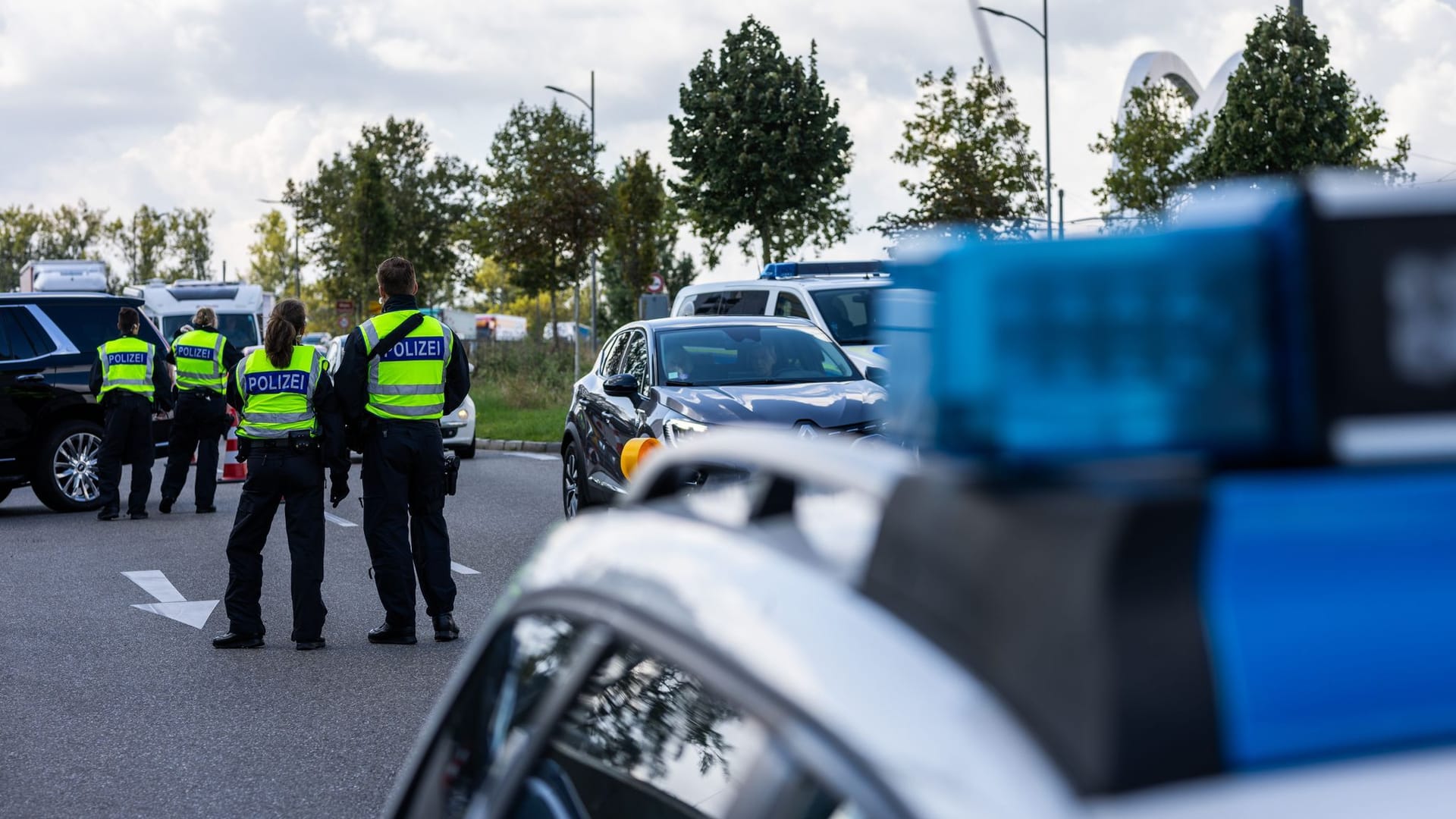 Kontrollen an der deutsch-französischen Grenze