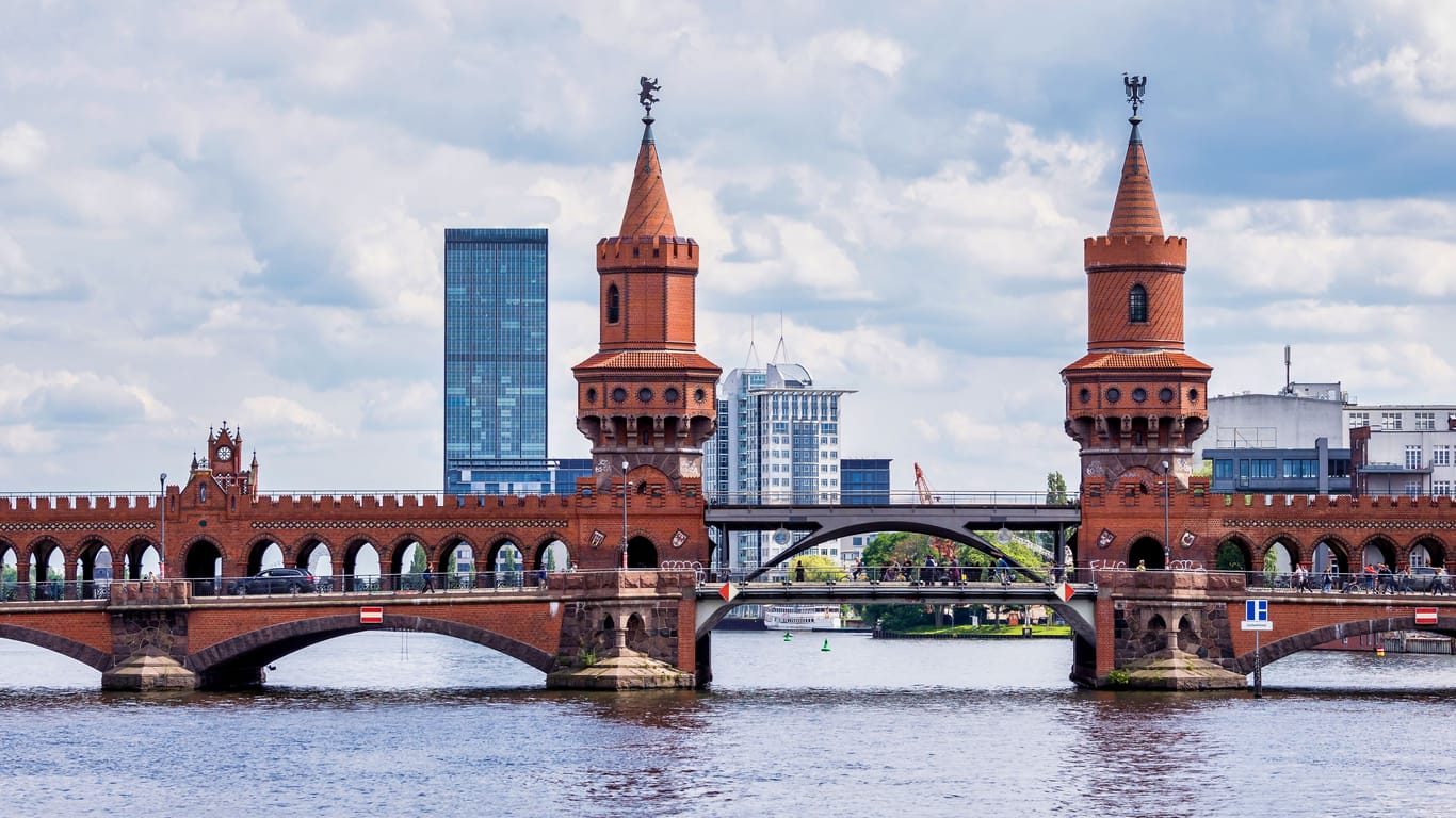 Die Oberbaumbrücke in Berlin (Symbolbild): Berlins Brücken sind sicher, aber in einem schlechten Zustand.