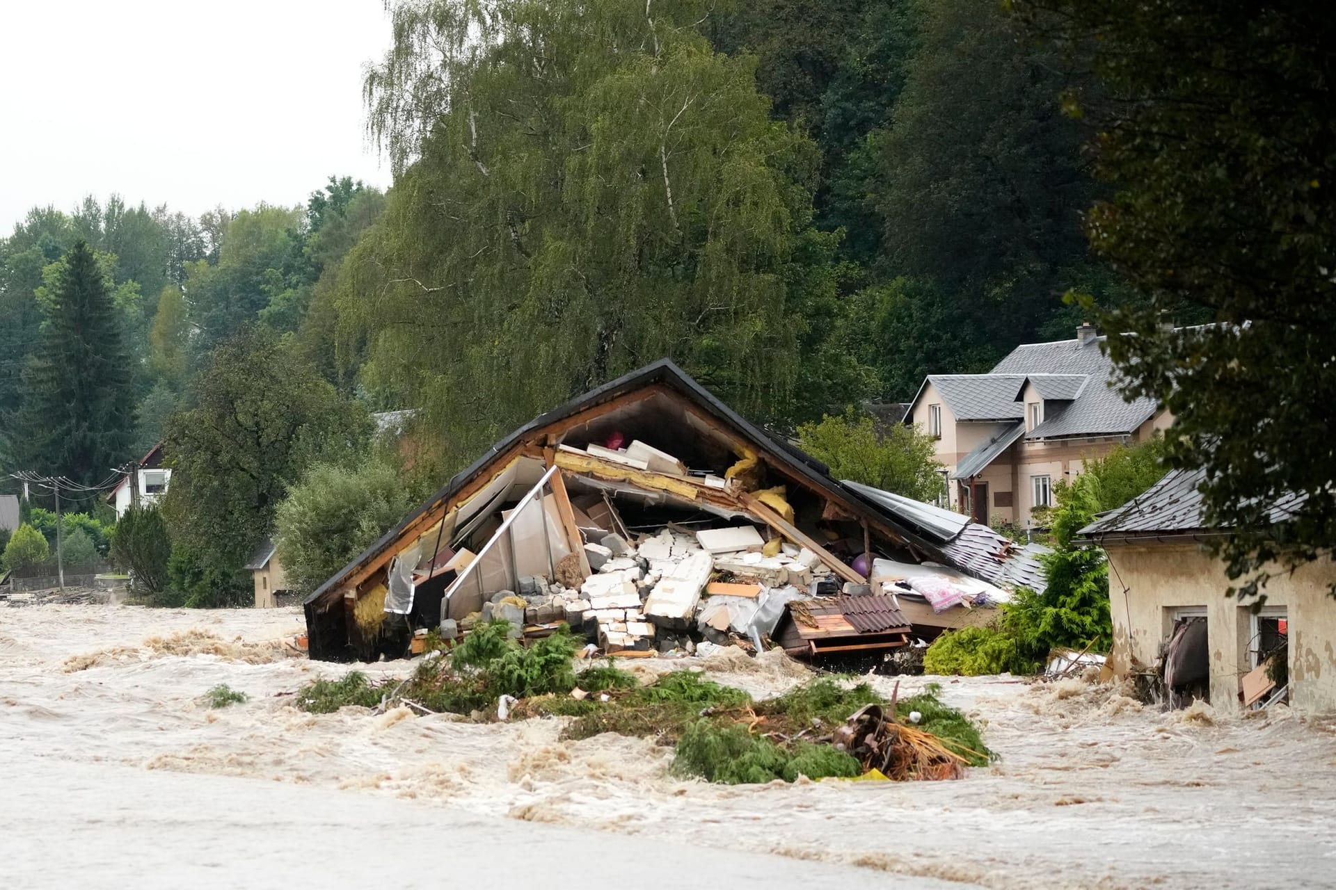 Hochwasser in Tschechien