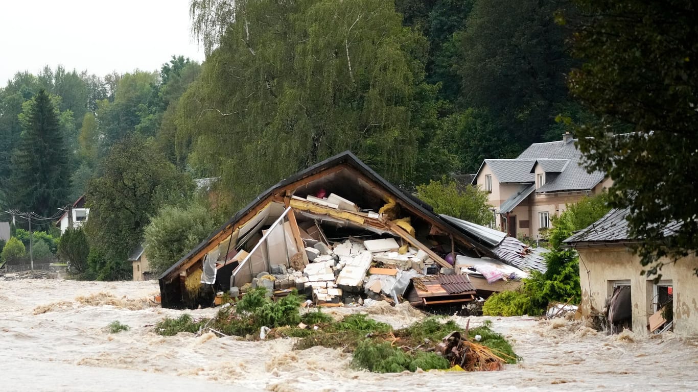 Hochwasser in Tschechien