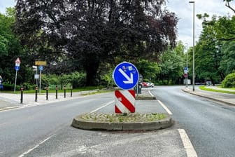 Blick auf die Culemannstraße: Sie soll bald autofrei und Teil eines neuen Fuß- und Radwegenetzes werden.