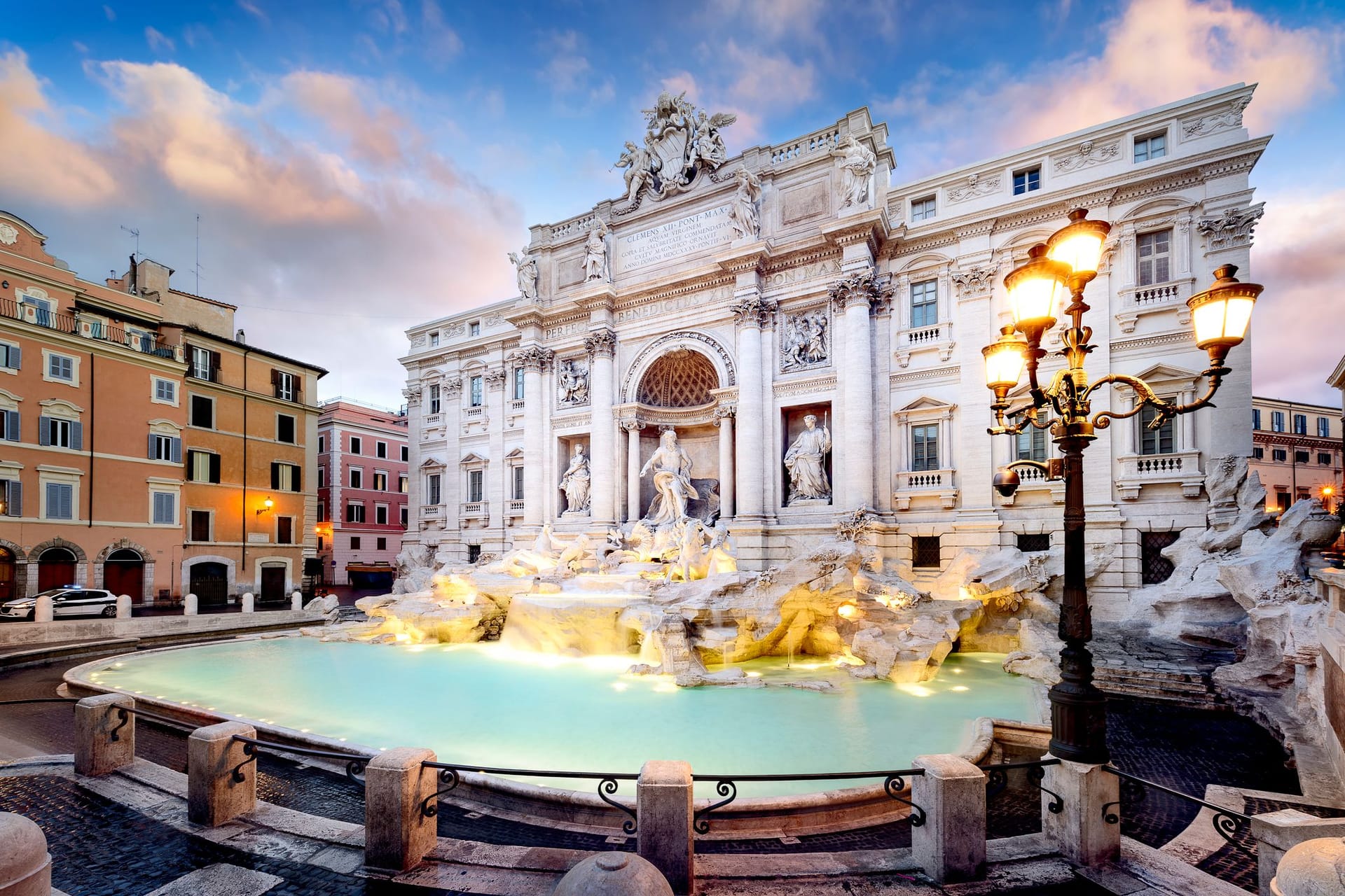 Trevi Brunnen in Rom