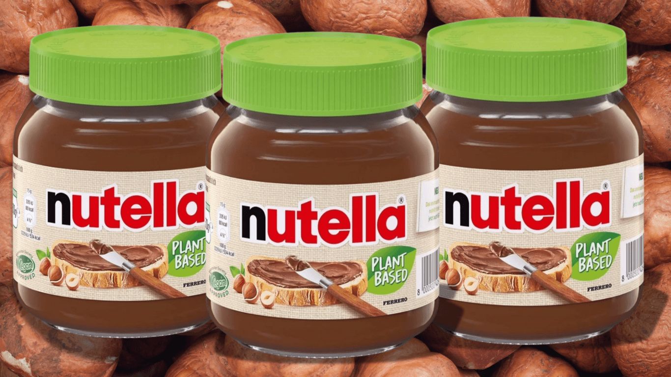 Pflanzenbasiert und ab Mittwoch in drei europäischen Ländern zu haben: So soll die neue Nutella-Variante aussehen.