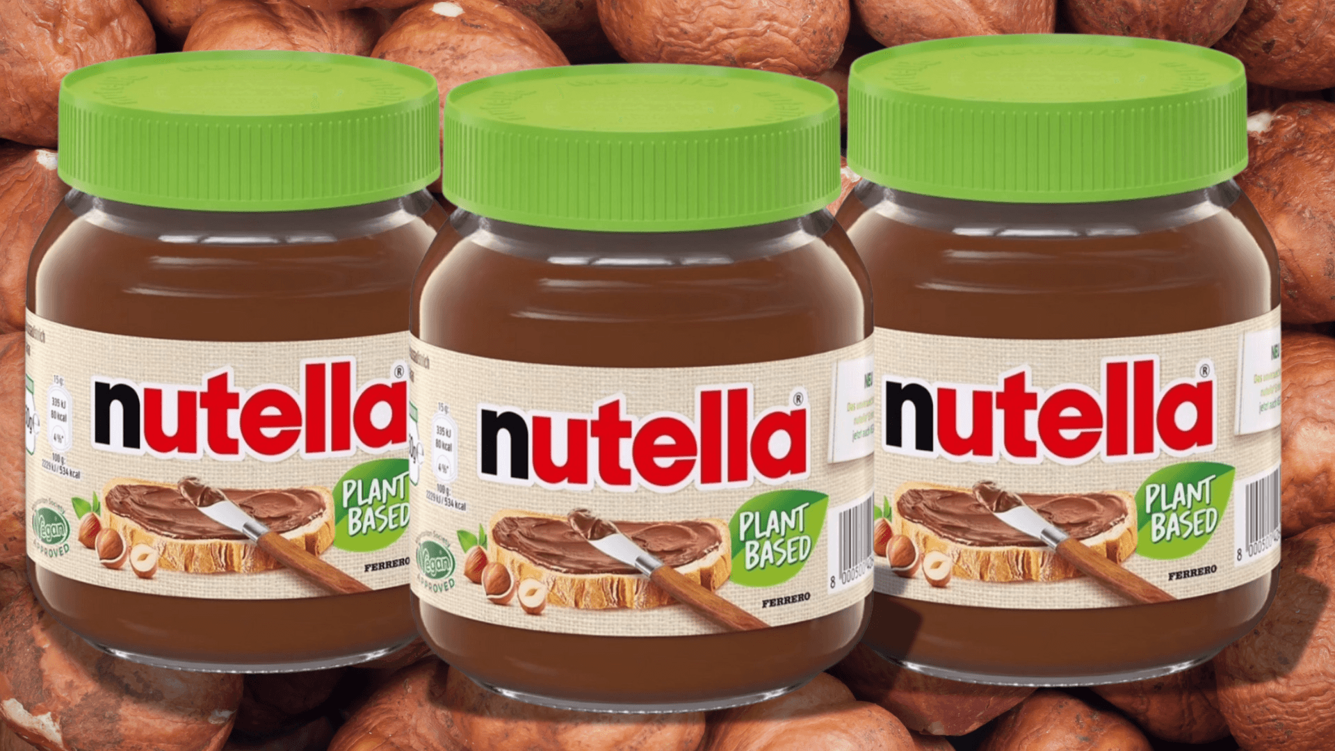 Pflanzenbasiert und ab Mittwoch in drei europäischen Ländern zu haben: So soll die neue Nutella-Variante aussehen.