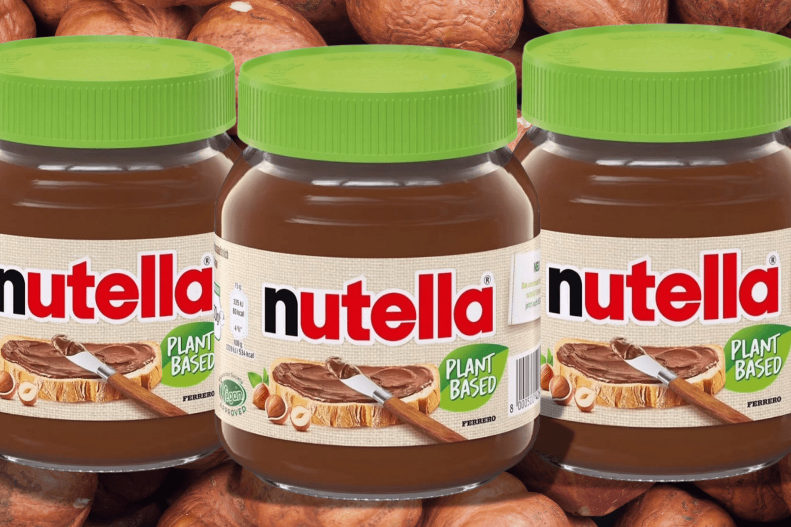 Pflanzenbasiert und ab Mittwoch in drei europäischen Ländern zu haben: So soll die neue Nutella-Variante aussehen.