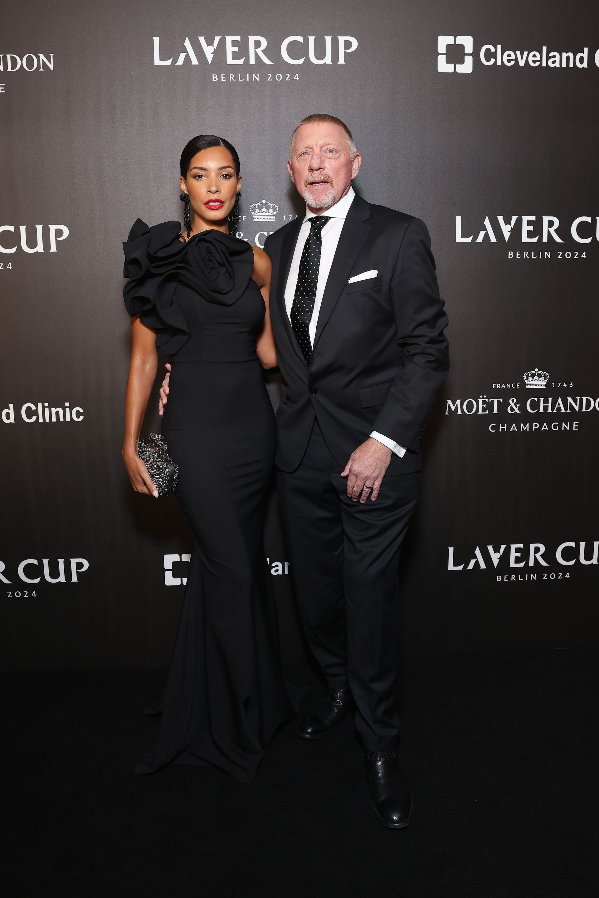 Lilian de Carvalho Monteiro und Boris Becker in Berlin