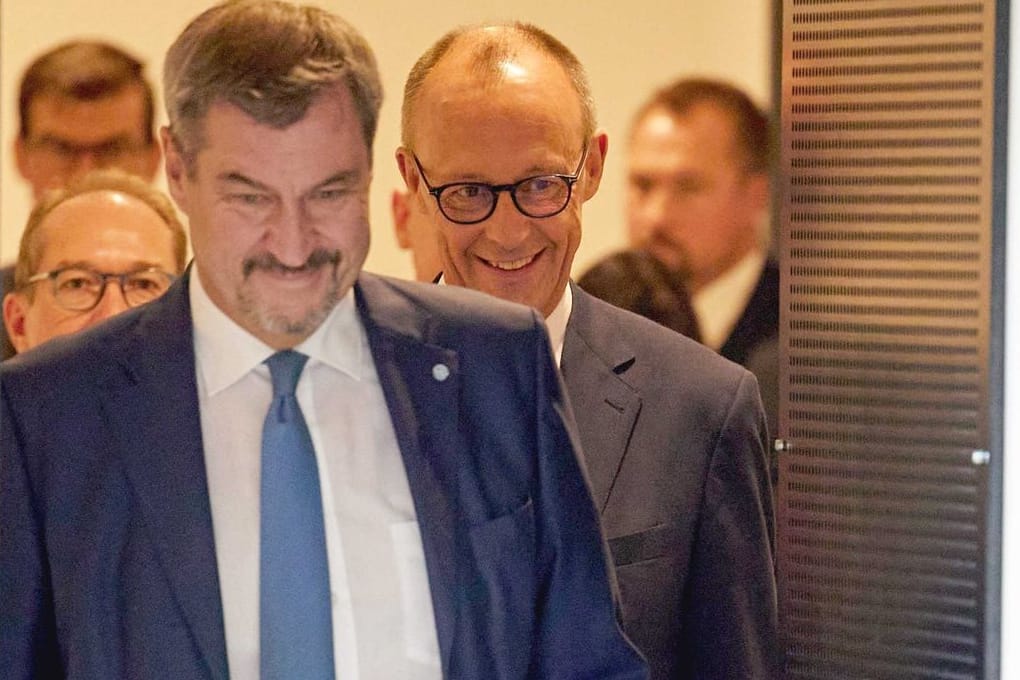 Markus Söder und Friedrich Merz: Die Politiker kommen am Dienstag zu einer Pressekonferenz zur Frage um die Kanzlerkandidatur der Union.