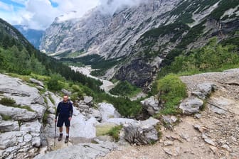 Traumhaftes Panorama: Der Weg durch das Reintal auf die Zugspitze ist auch einer fürs Auge.