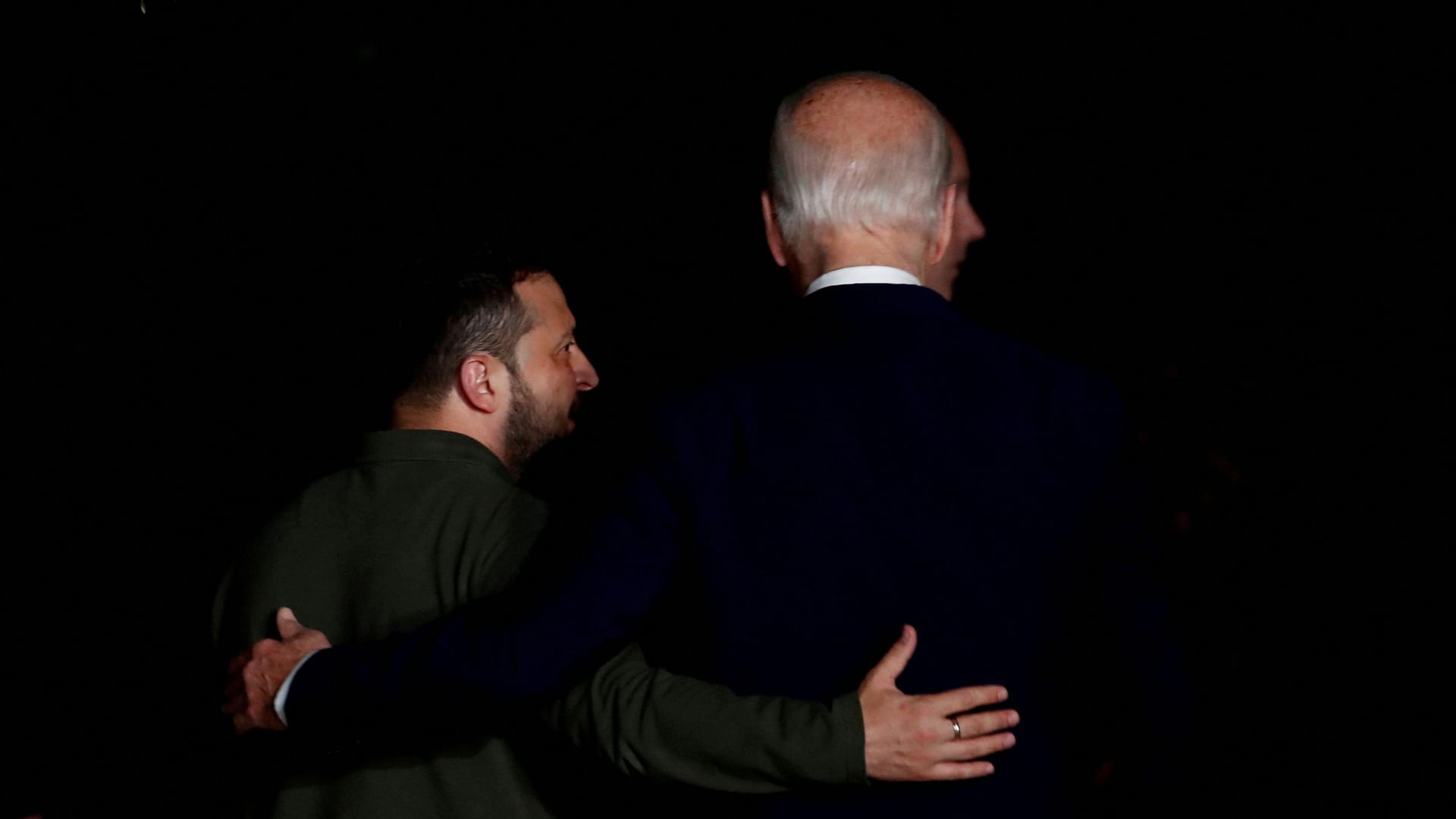 Verbündete Präsidenten in Zeiten des Krieges: Wolodymyr Selenskyj und Joe Biden.