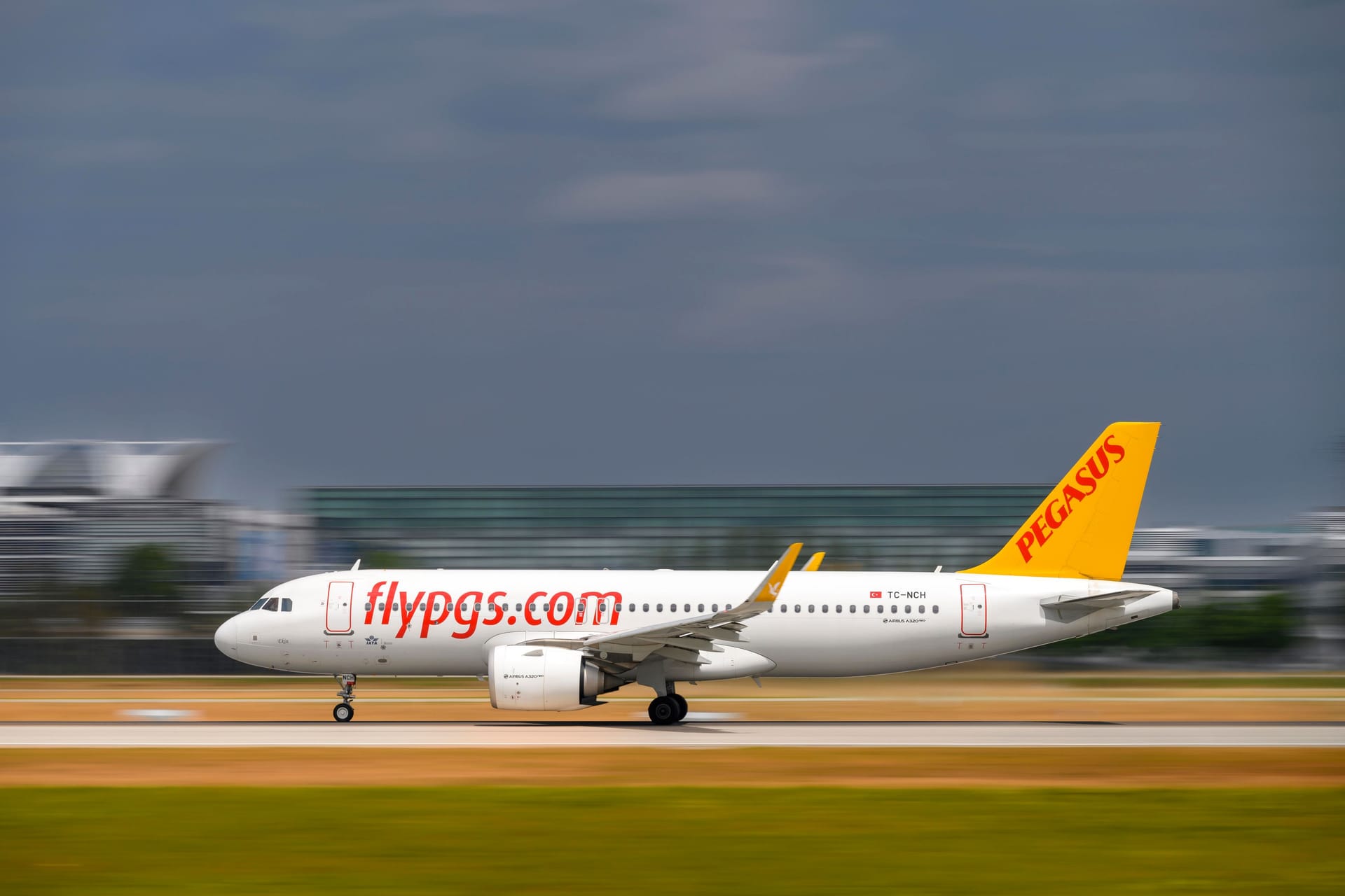 Eine Maschine von Pegasus Airlines: Die Strecke wird dreimal wöchentlich bedient.