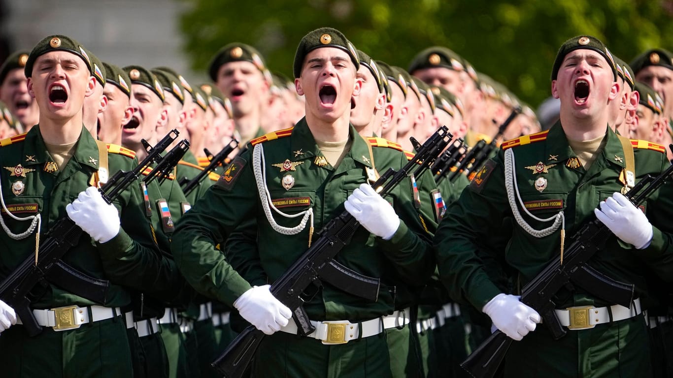 Militärparade zum Tag des Sieges in Russland