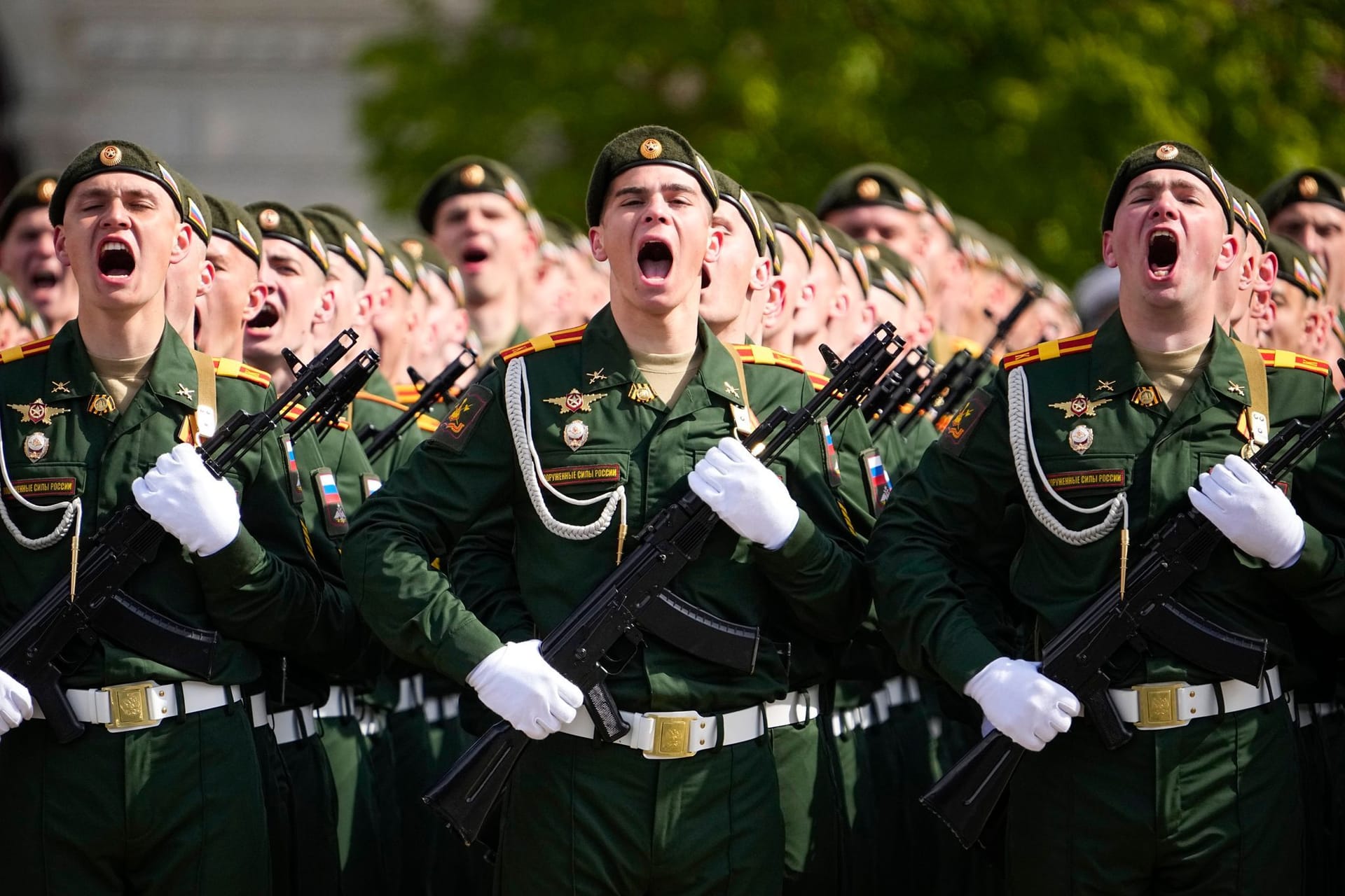 Militärparade zum Tag des Sieges in Russland