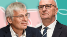 Hans-Christoph Berndt (AfD) und Diemtar Woidke (SPD): Einer von beiden wird die Wahl am Sonntag gewinnen.