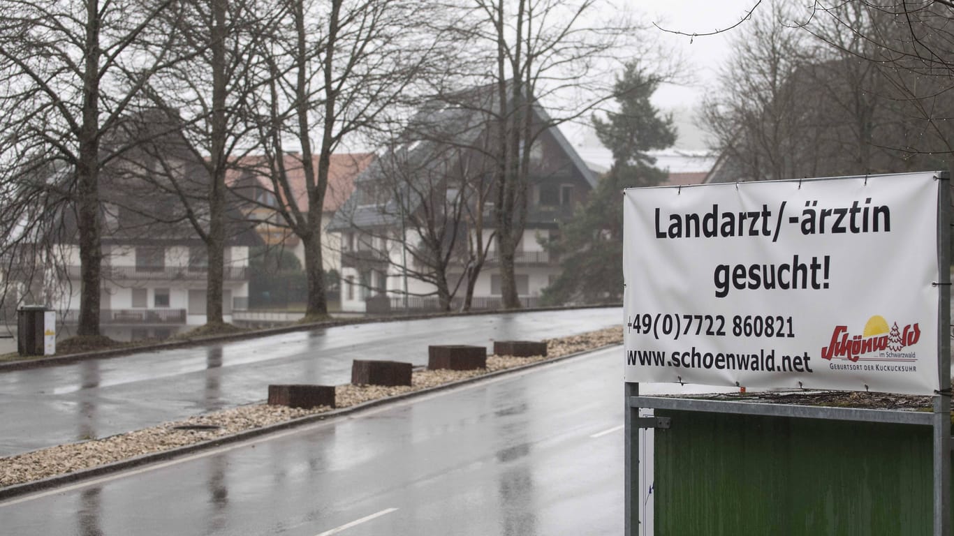 Landarzt gesucht: Vor allem auf dem Land verschärft sich das Problem.