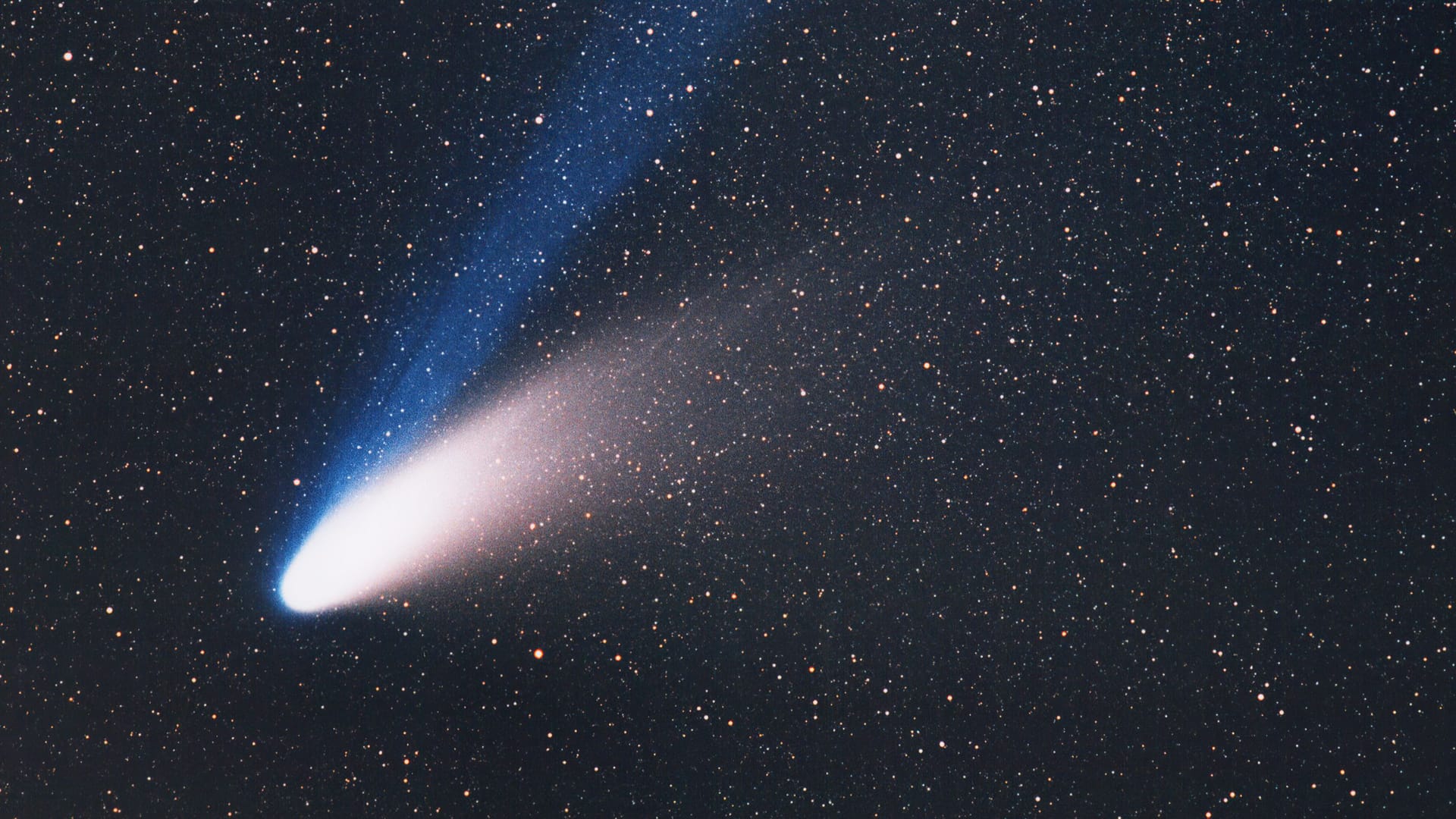 Comet Hale Bopp. Elements of these images were furnished by ESO.