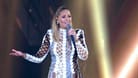 Helene Fischer bei einem Auftritt 2022 (Archivfoto): Im Dezember dreht sie für ihre Weihnachtsshow in Düsseldorf.