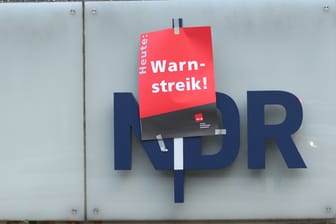 Warnstreik beim NDR (Symbolbild): Betroffen von dem Ausstand sind Fernsehen, Hörfunk und Online-Dienste.