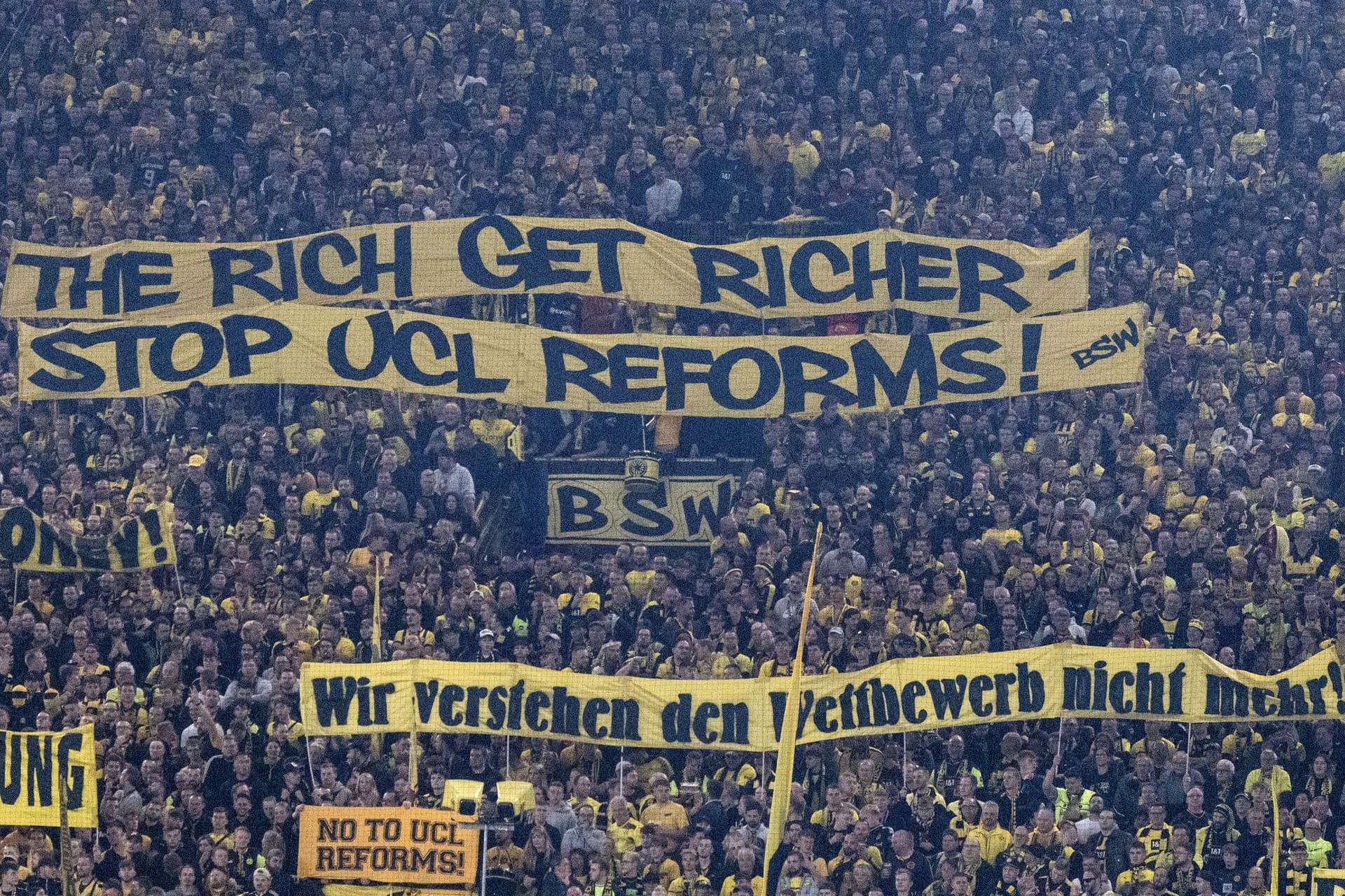 Fan-Kritik an den UEFA-Reformen