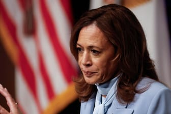 Kamala Harris: Über die Politikerin werden Falschinformationen verbreitet.