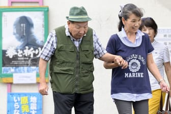 Iwao Hakamada kurz vor dem Freispruch: Der ehemalige Boxer saß Jahrzehnte lang in der Todeszelle.