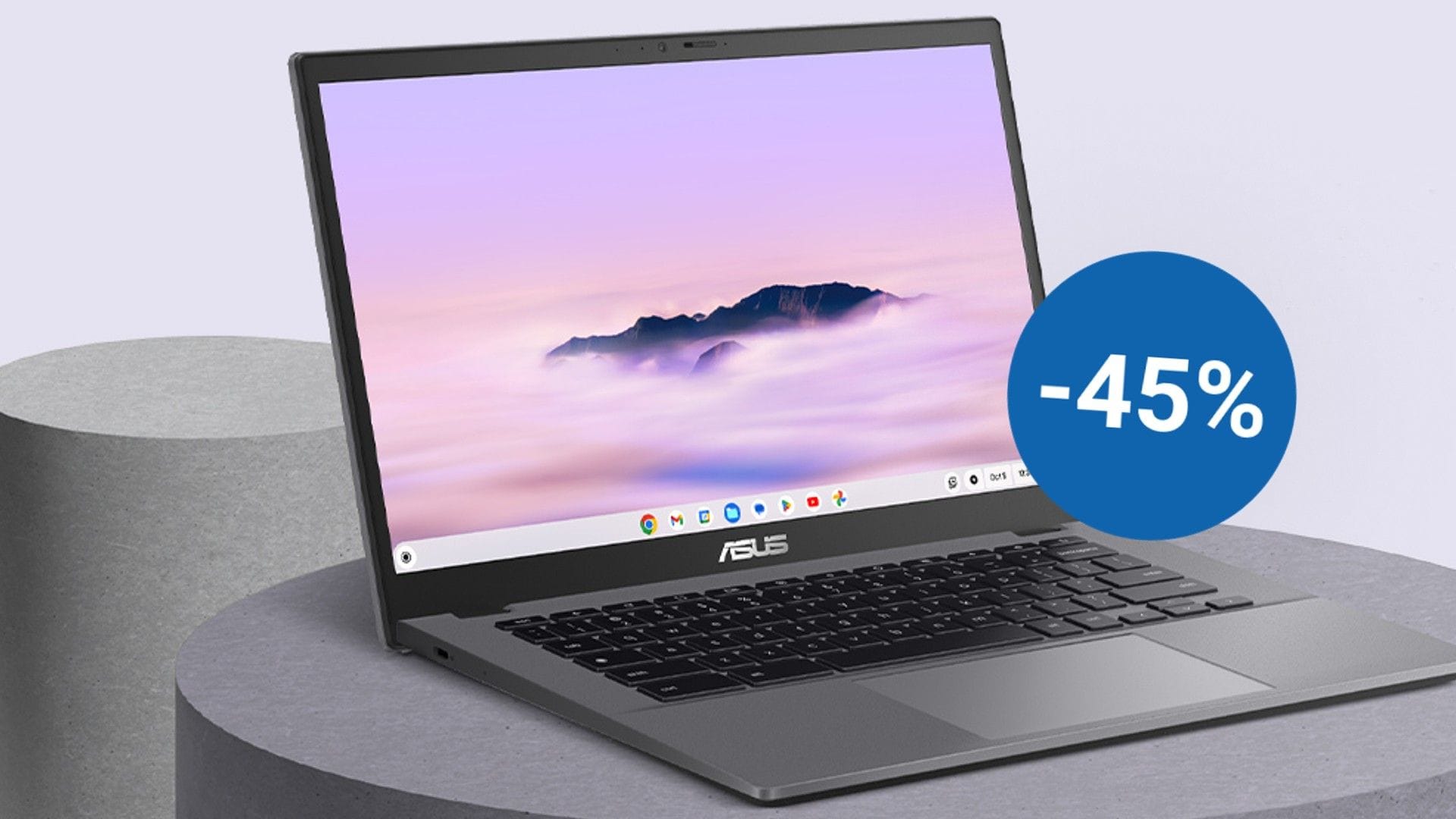 Bei Amazon erhalten Sie das Asus-Chromebook zum Schnäppchenpreis.