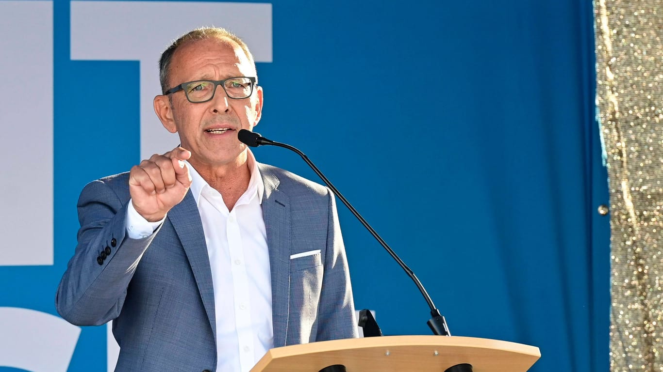 Jörg Urban, Vorsitzender der AfD Sachsen: Mit einem Sitz mehr hätte sich der Einfluss der AfD deutlich erhöht.