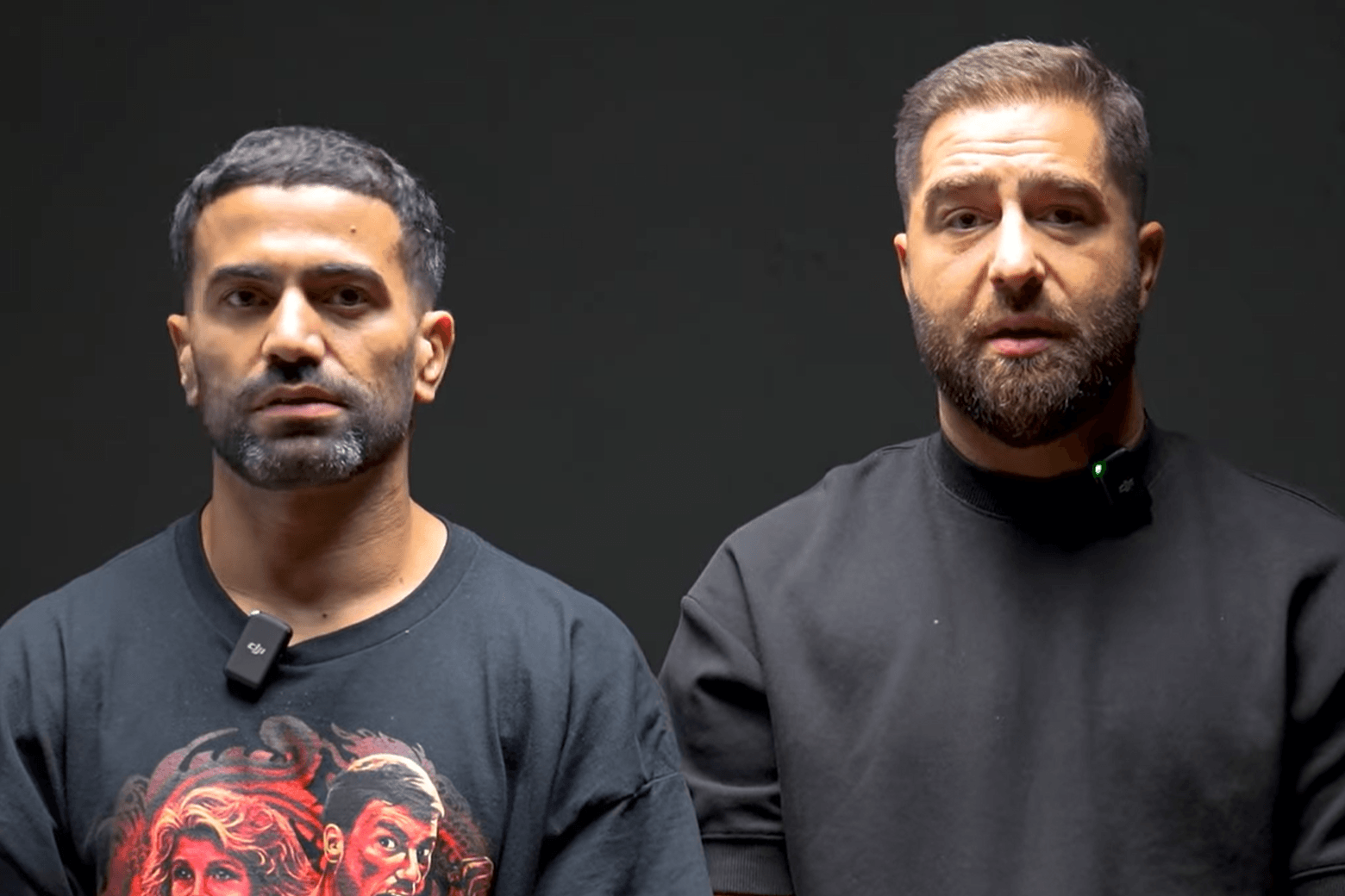 Nizar Akremi (l.) und Shayan Garcia: Das Duo betriebt zusammen den Podcast "Die Deutschen".