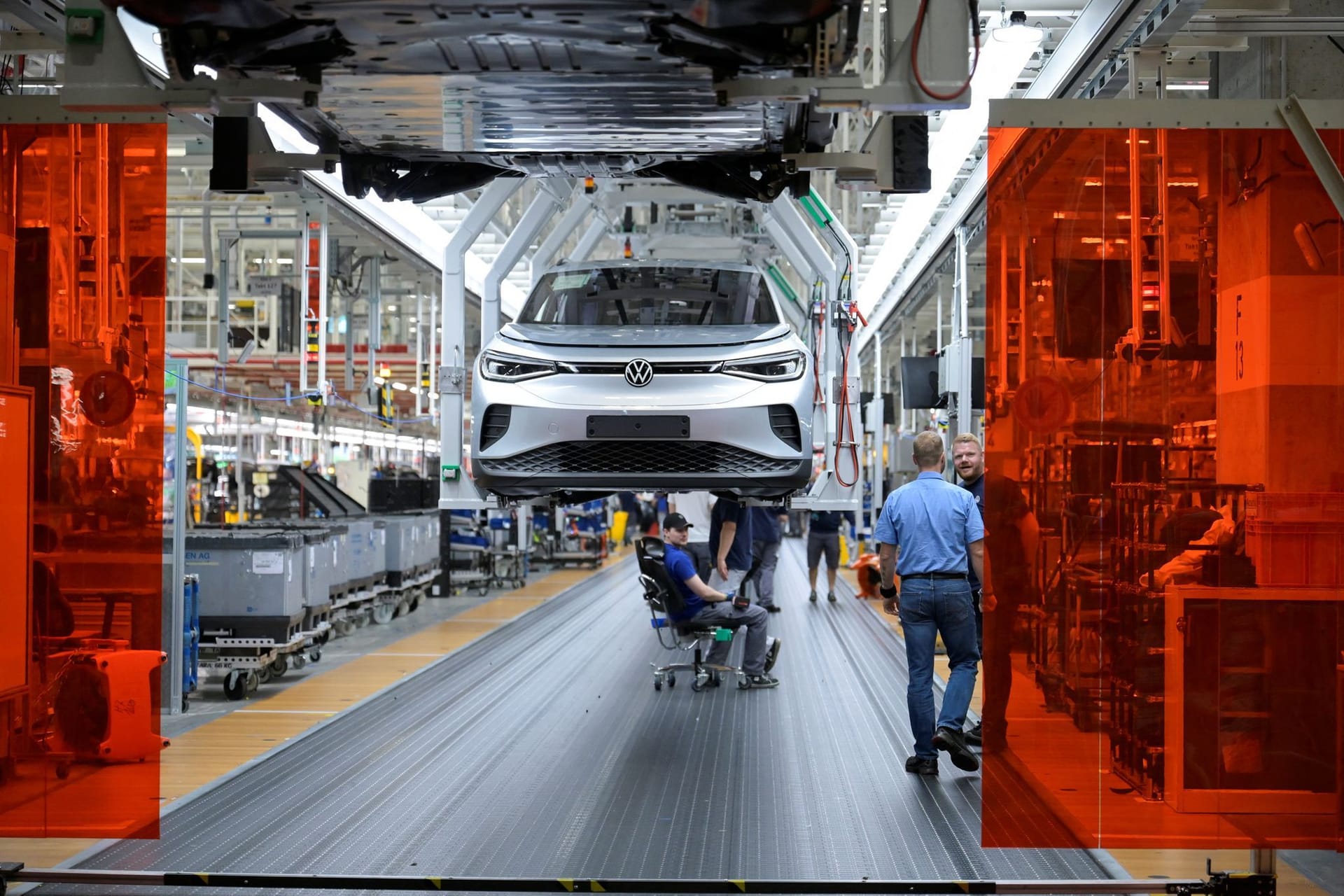 GERMANY-INDUSTRY/HABECK VOLKSWAGEN