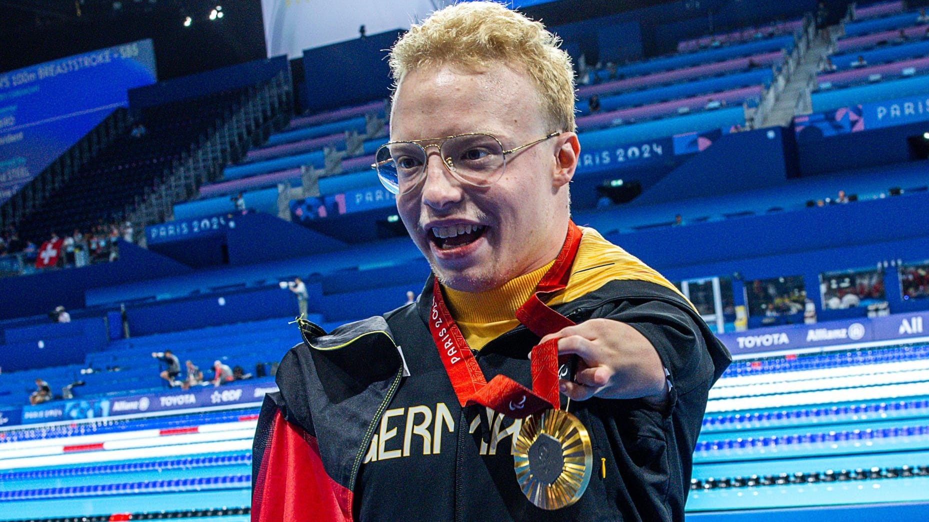 Erfolgreich: Josia Topf bei den Paralympics in Paris.