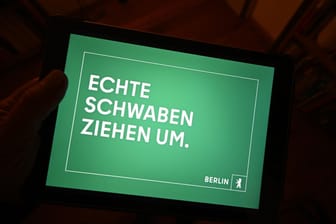 "Echte Schwaben ziehen um" - Berliner Image-Kampagne