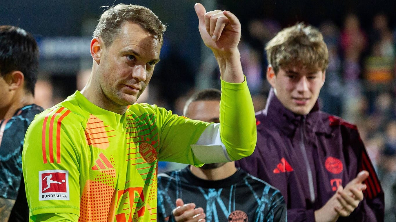 Manuel Neuer: Er hat sich zur Kritik um Musiala geäußert.